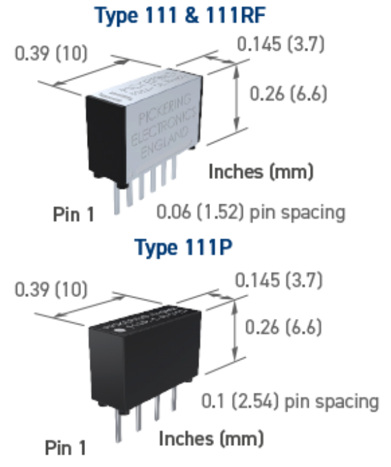 Pickering Reed Relay High Density Reed Relays