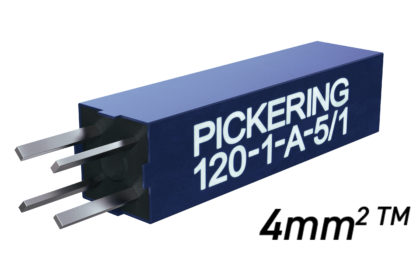 120 4mm TM Render Series 120 Reed Relay 4mm TM