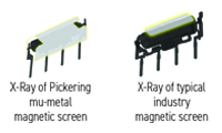 Magnetic Screening X Ray Comparison