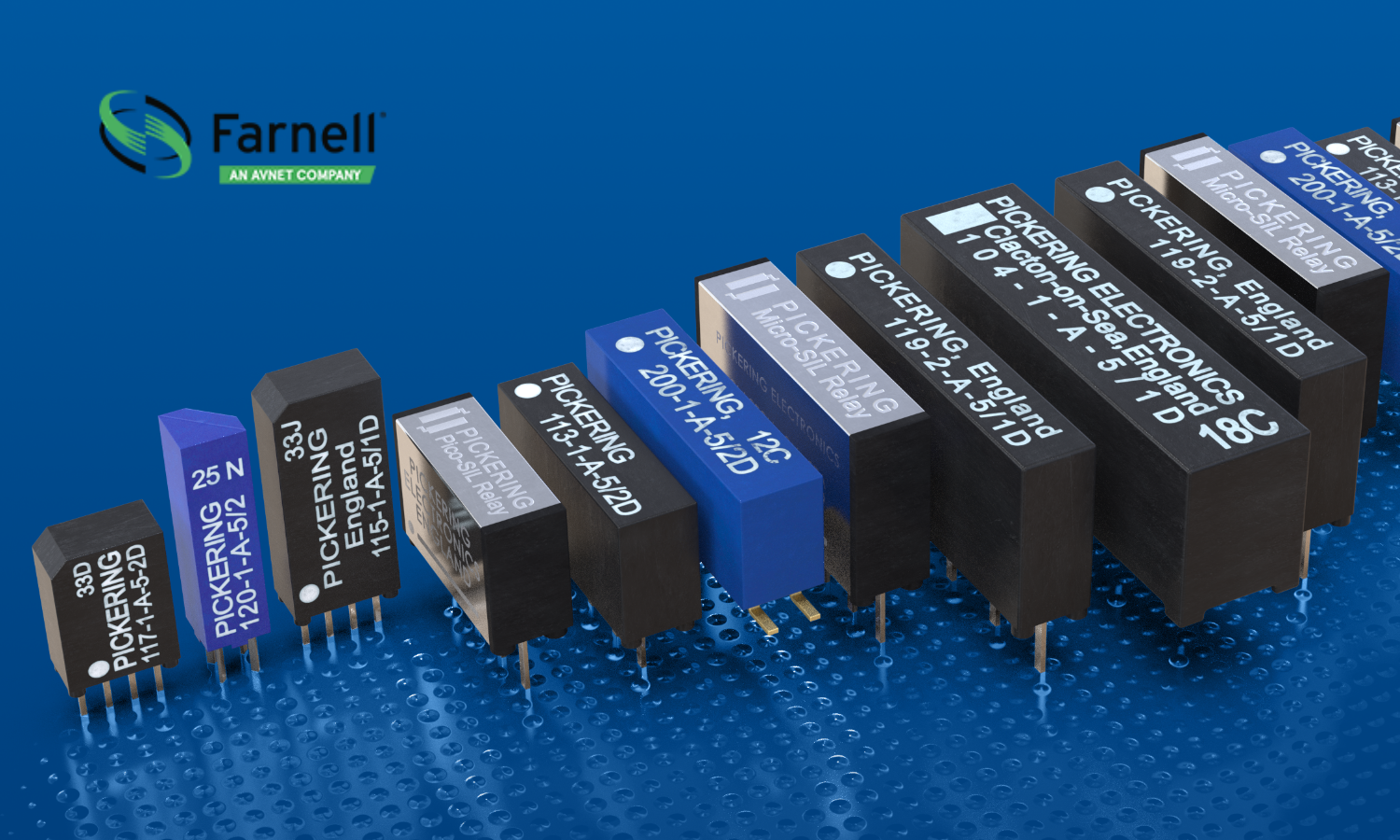 Pickering Electronics high performance reed relays now stocked