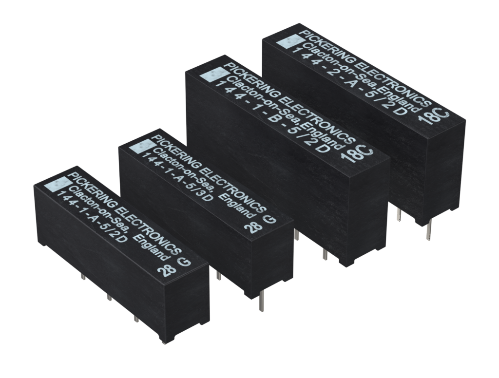 Pickering's High Power Series 144 reed relays, a great alternative to electromechanical relays (EMRs)