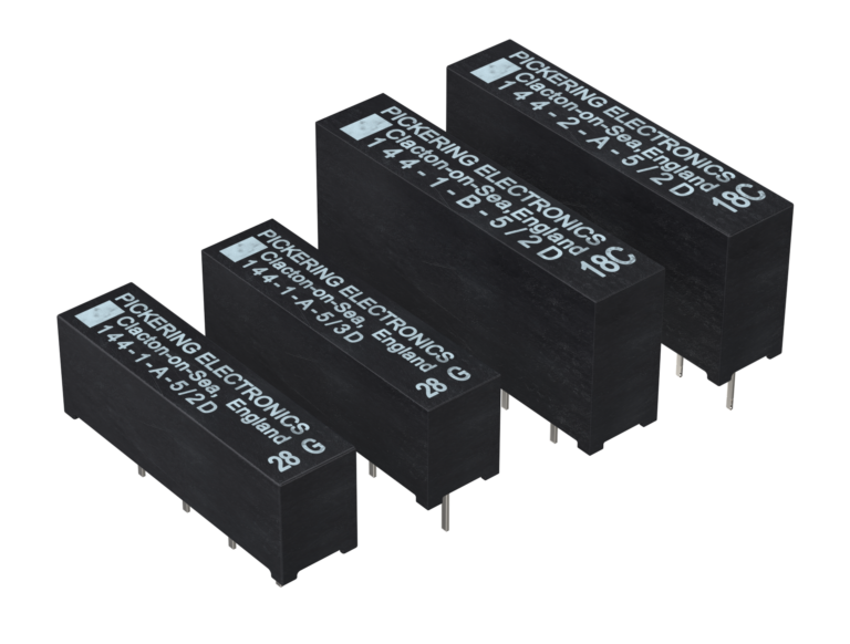 Pickering's High Power Series 144 reed relays, a great alternative to electromechanical relays (EMRs)