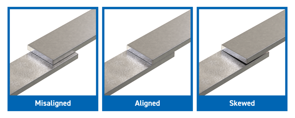 An image showing issues with switch alignment, which is less of an issue in instrumentation grade relay switches